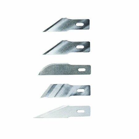 Excel Blades 5 Hobby Knife Blades Assortment, Heavy Duty Hobby Knife Blades 12pk. 20004
